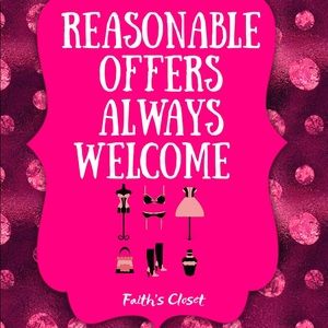 Reasonable Offers Welcome!